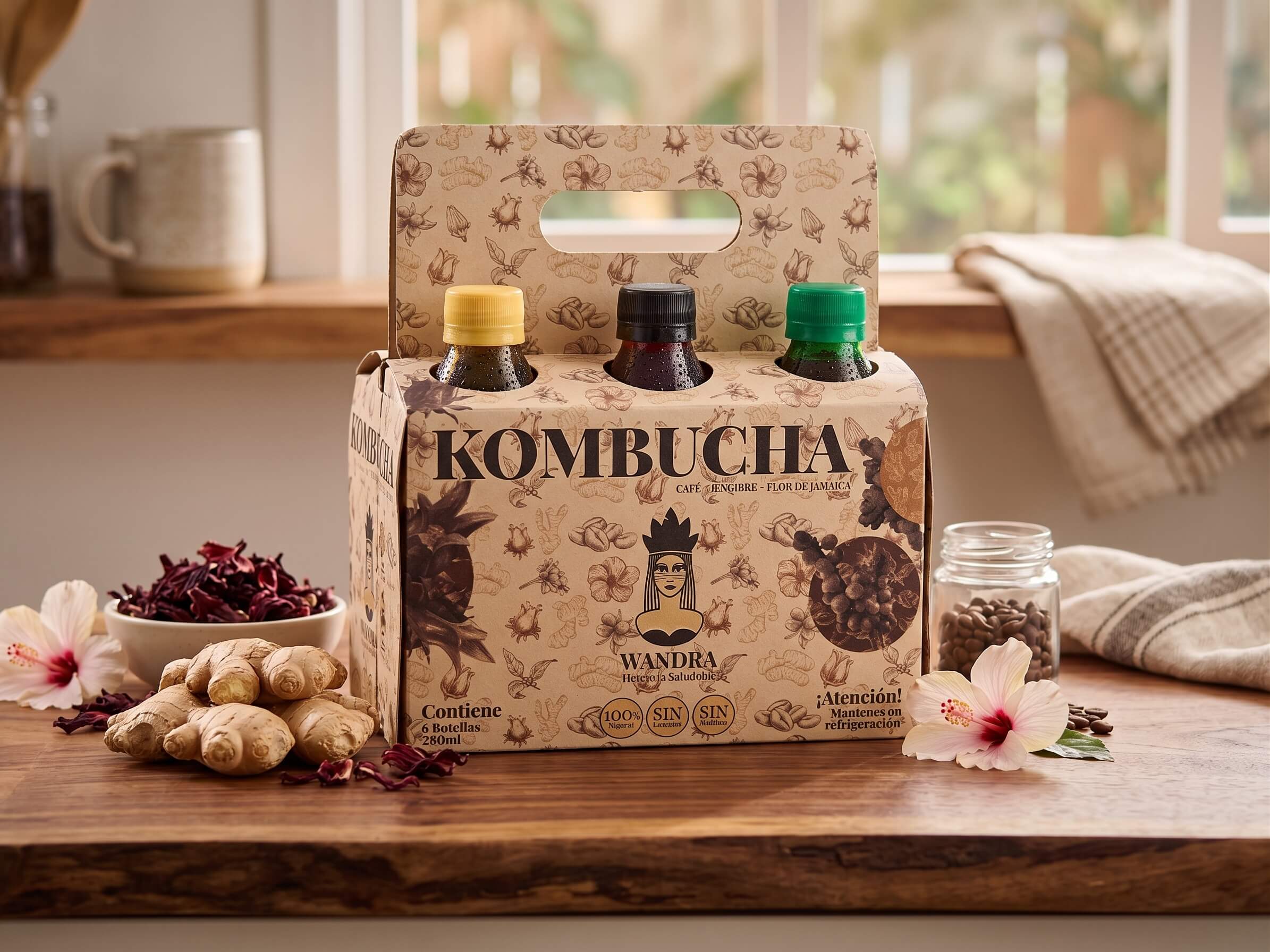 Six Pack Kombucha 280 ml